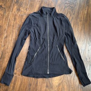 Lulu lemon light weight jacket with cuffed sleeves, lightly worn